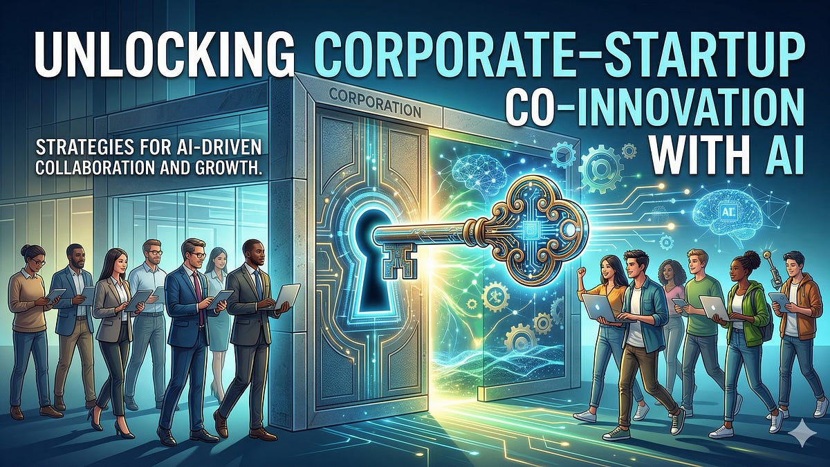 Unlocking Corporate–Startup Co-Innovation with AI