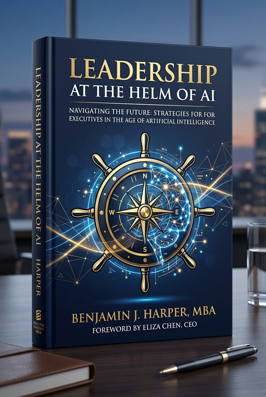 Leadership at the Helm of AI Book Cover